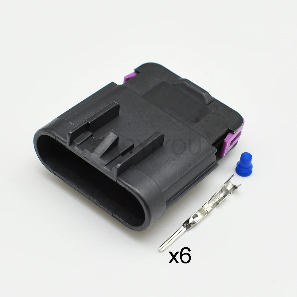 6 Pins Car Waterproof Connector Automotive Throttle Sensor Electric Wire Socket 15397579 15326833 15326829 15397577