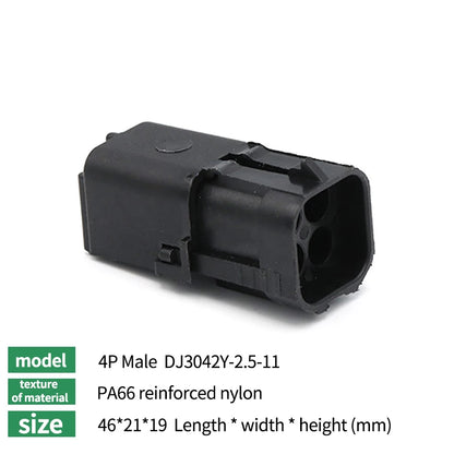 2.5 Series Waterproof Connector 1/2/3/4/6 Pin Male Female for Haltech MAP TPS GM