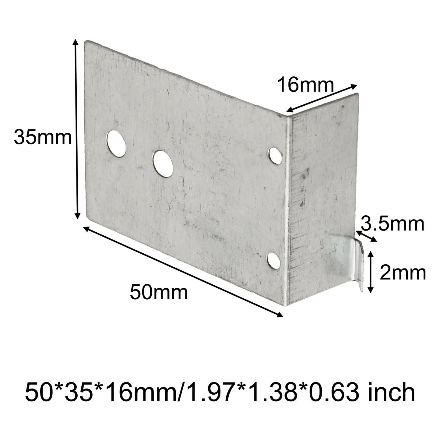 Woodworking Tools Carpenter Tools 5cm X 3.5cm X 1.6cm Door Installation Kit Wear-resistant Efficient Installation