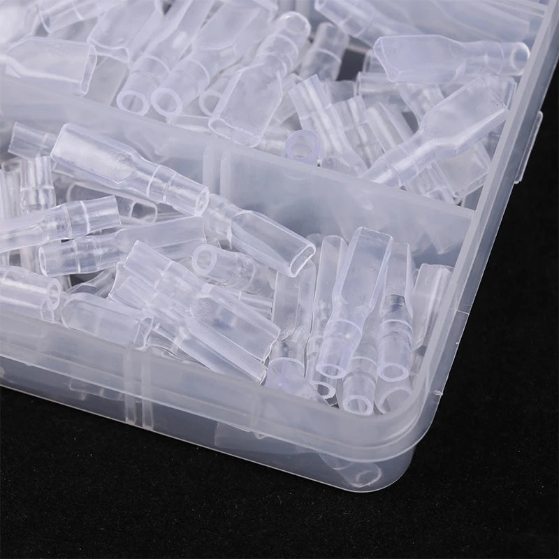 Gold Silver Docking Terminal Cable Bare Terminal with Spring Insert Sheath, Male and Female Pair Terminal Box