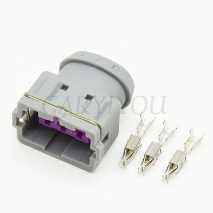 DJ7031C-3.5-21 3 Pin 3.5 Series Unsealed Auto Plastic Housing Wiring Harness Connector with Wires
