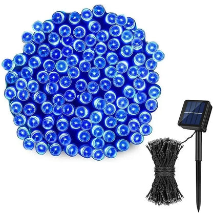 Christmas Decoration LED Solar Powered Fairy Lights, Outdoor for Garden, Wedding, Holiday Party, 32m/22m/12m/7m