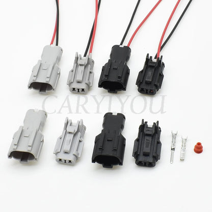2 Pin Waterproof Electrical Sensor Wiring Connector Male Female for Hyundai Elantra MG640322-5 / MG610320-5