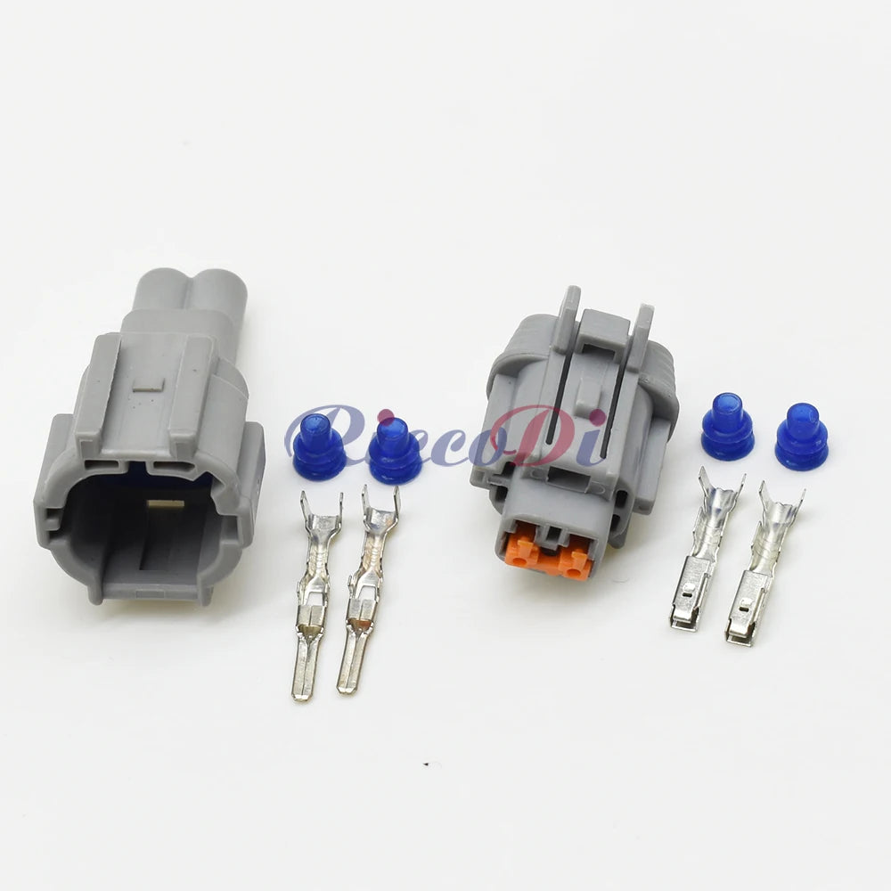 2 Pin Automotive Fog Light Wiring Plug Waterproof Female Male Electrical Connector Compatible with 6185-0867 6188-0554