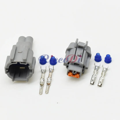 2 Pin Automotive Fog Light Wiring Plug Waterproof Female Male Electrical Connector Compatible with 6185-0867 6188-0554