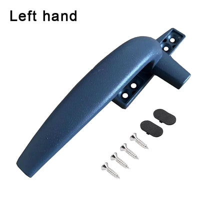New Thickenin Aluminum Alloy Window Handle Push Out Swing Door And Window Single Point Handle Window Lock Seven Character Handl