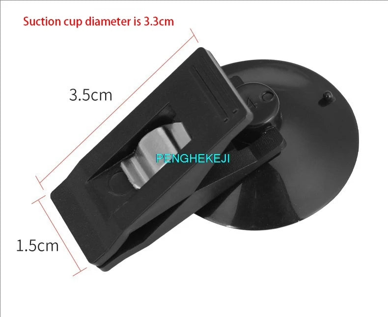 Multifunctional Car Glasses and Card Clip Suction Holder Double Clip
