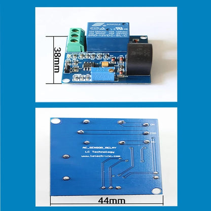 5A AC Overcurrent Protection Sensor Module with 12V Relay