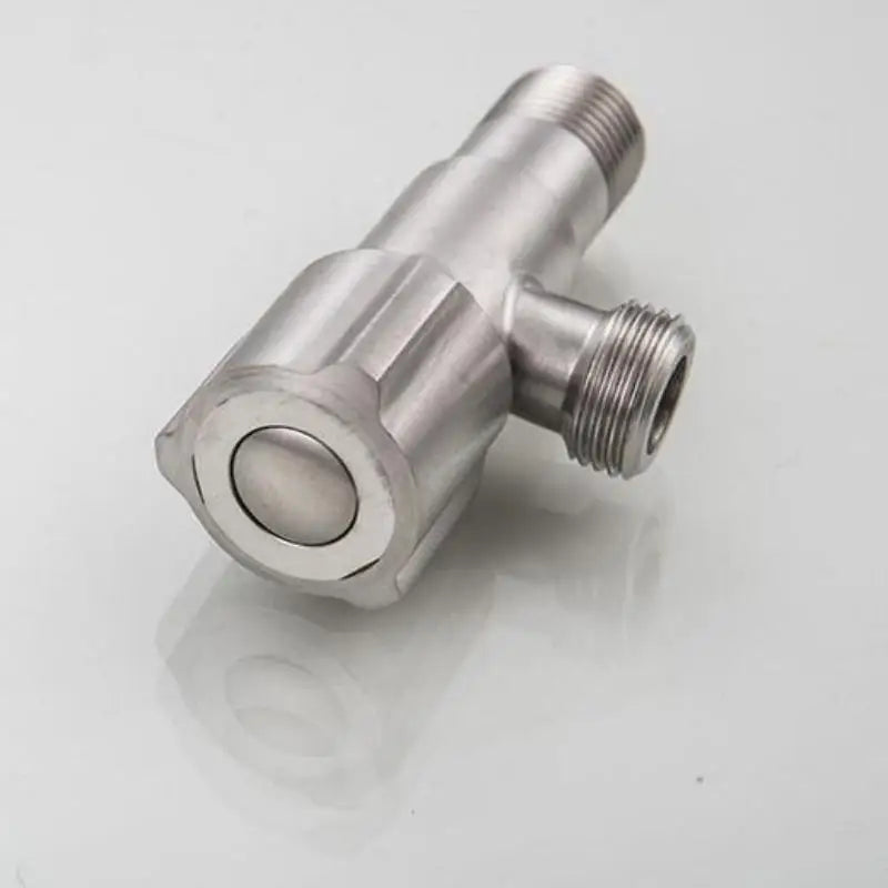 New Stainless Steel Angle Valve Toil Water Valve Kitchen Sink Tap Triangle Valve Toil Water Heater Valve Angle