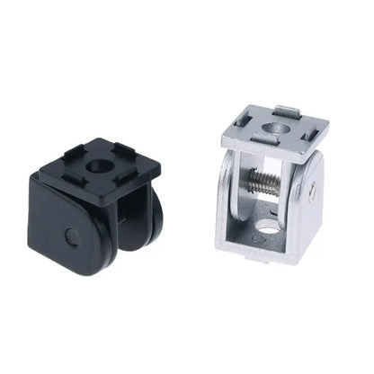 Zinc Alloy Hinge Industrial Aluminum Angle Connector for 20/30/40 Profiles