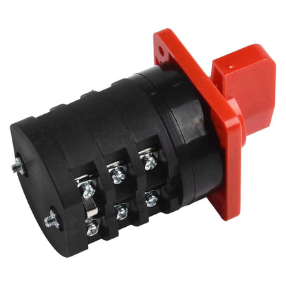 This conversion switch features an intuitive design that enhances usability across multiple motor applications effectively