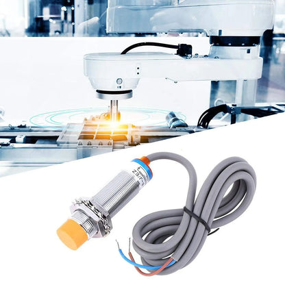 LJ18A3-8-J/EZ AC 90-250V 2-Wire Inductive Proximity Sensor Switch with 8mm Sensing Distance for Metal Object Detection