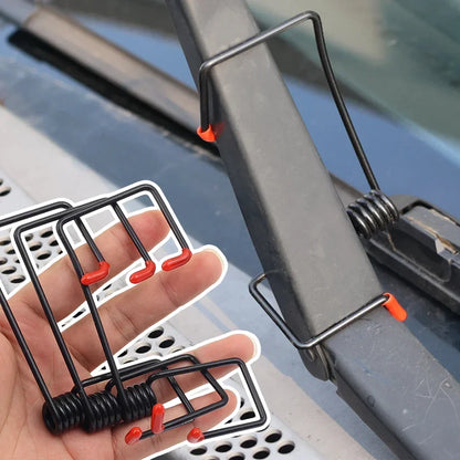 11cm Car Wiper Booster Spring Universal Intelligent Wiper Arms Alloy Rubber Windscreen Wipers Spring Auto Replaceable Parts Tool