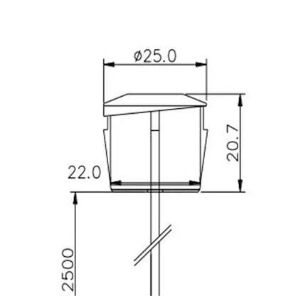 JSN-SR04T Waterproof Ultrasonic Distance Sensor Module for Reversing Radar