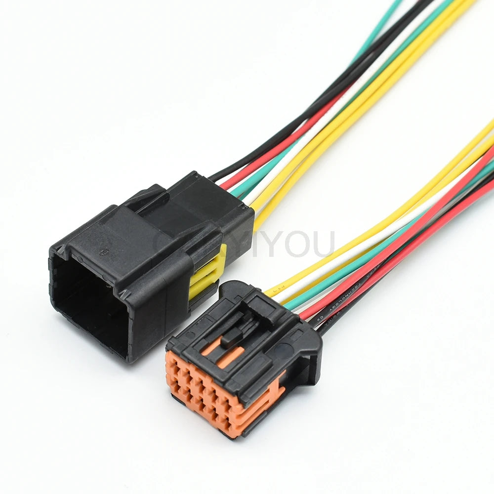 98823-1011 / 98816-1011 Automotive 10-Pin Electrical Connector — Wire Harness Plug for Chevrolet & Peugeot