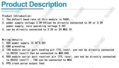 NEO-6M/7M/8M GPS Module with EEPROM Flight Control Large Antenna for Arduino