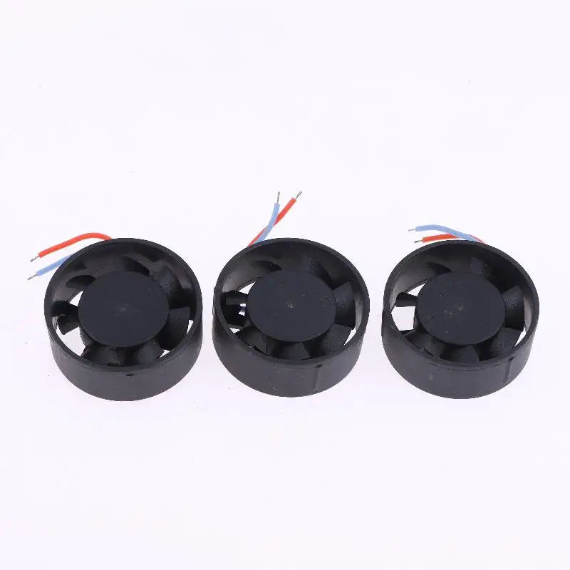 DC6-12V 40mA Automotive LED Headlamp Lens Cooling Fan 29mm Diameter 10pcs