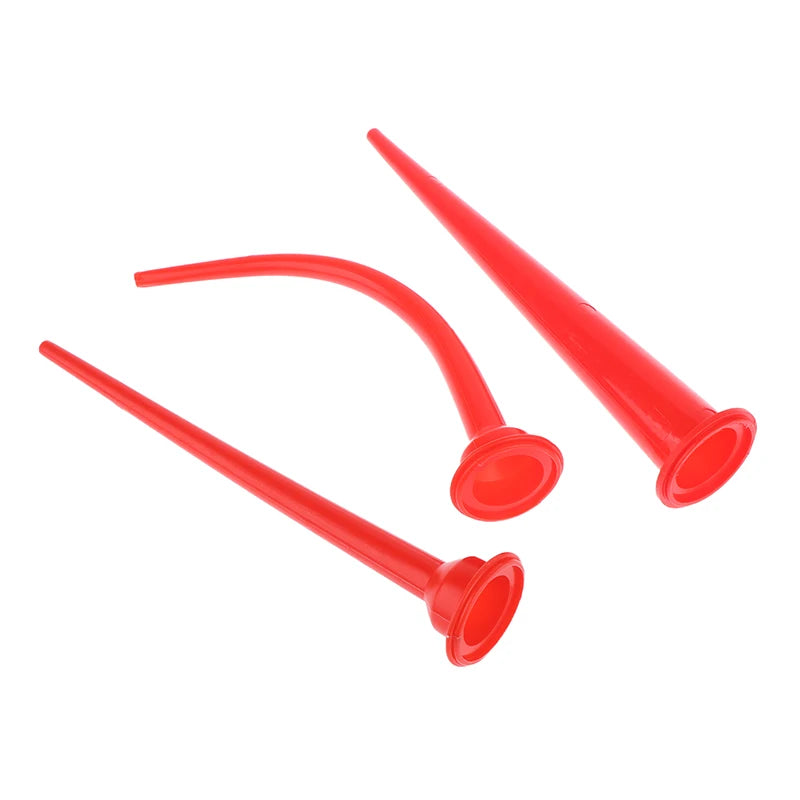Long Caulking Nozzle Applicator Extension Tool Plastic Sealant Set