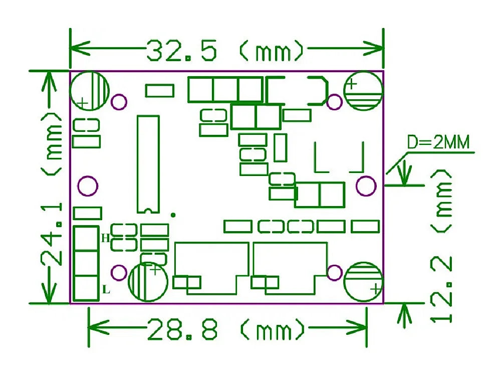 HC-SR501 PIR Motion Detector Sensor Module with Case for Arduino & Raspberry Pi