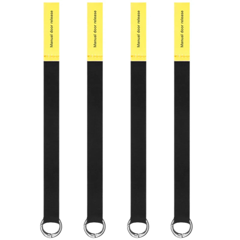 Rear Door Emergency Safety Pull Rope – Emergency Handle Car Accessory for Tesla Model Y (2021-2023) & Highland 2024 (4/1PCS)