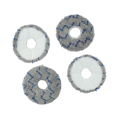 Set of 8 Dust Bags and 4 Wiping Cloths for Deebot For T20 For Omni X1 For Omni 8 Robot Vacuum Cleaner Protective Accessories