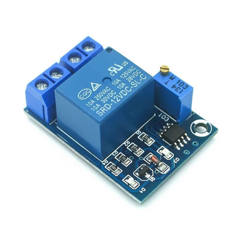 DC 12V Battery Undervoltage Protection Module Low Voltage Cut-Off Automatic Recovery Controller