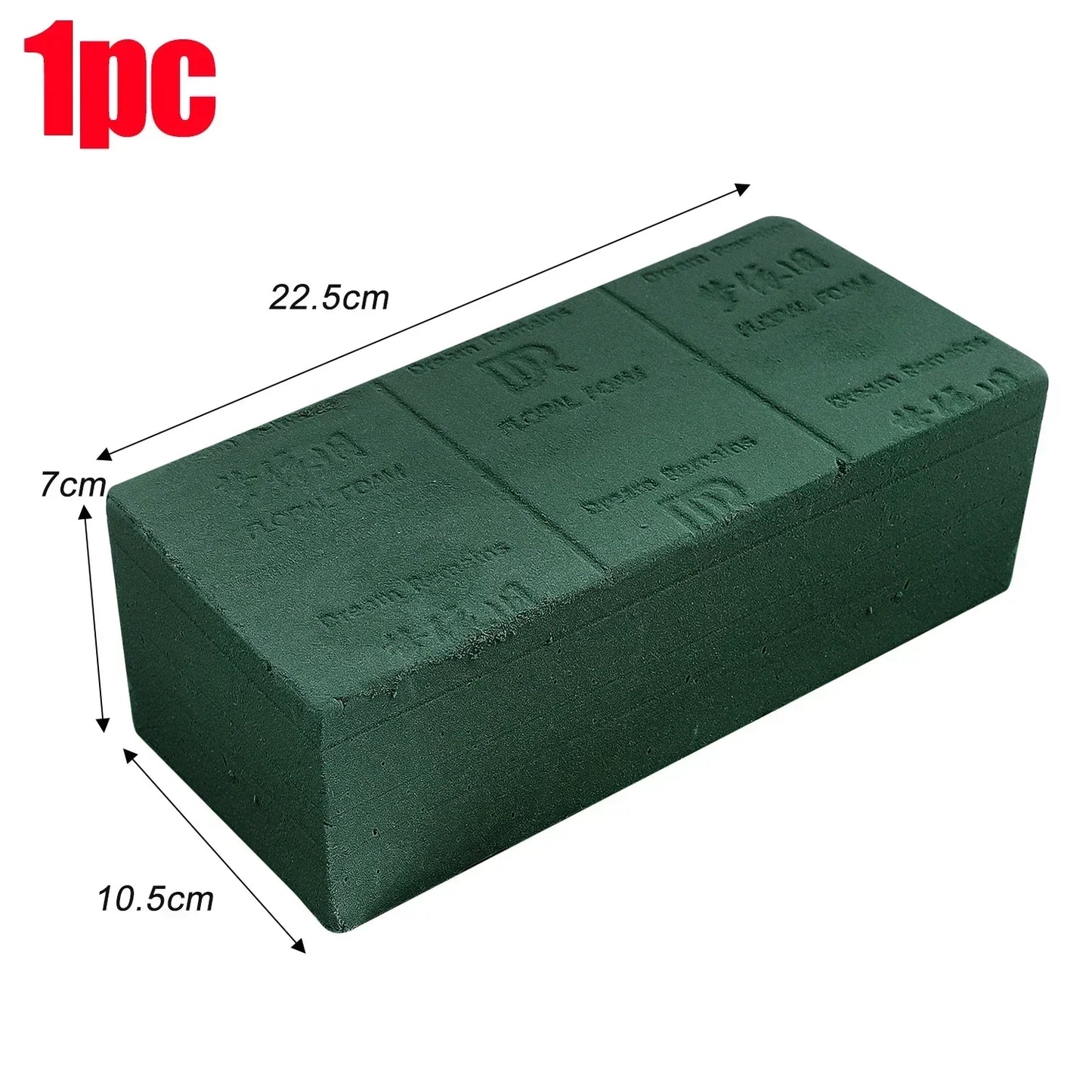 Floral Foam Blocks for Flower Arrangement Dry & Wet Use 6/1PCS