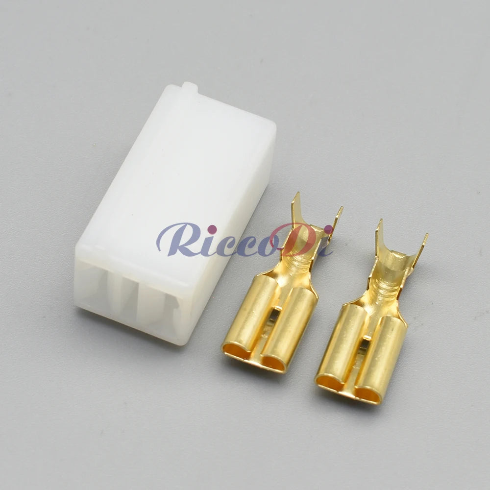 DJ7022-7.8-11/21 2-Pin 7.8mm Automotive Connector Car Harness Plug with Terminal