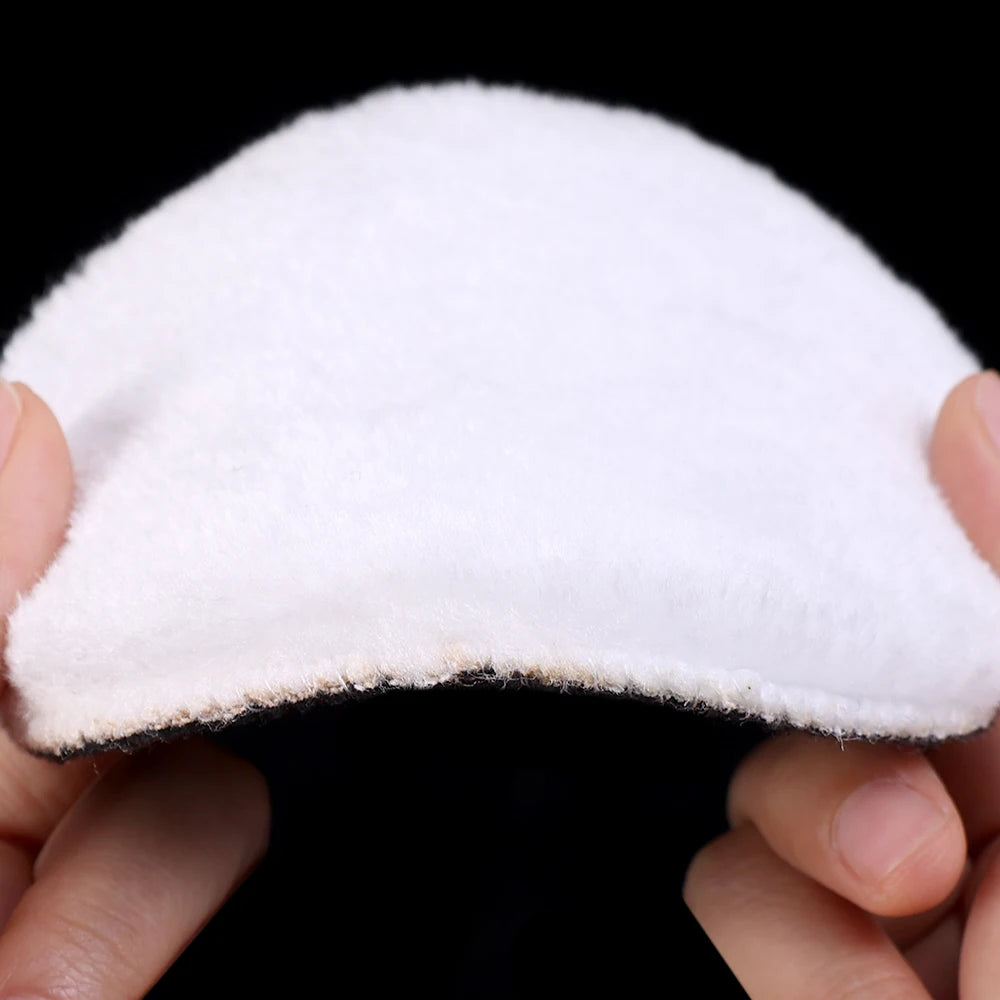 3/4/5/6/7Inches Wool Polishing Disc Waxing Polishing Buffing Car Paint Care Polisher Pads for Car Wash Auto Accessories