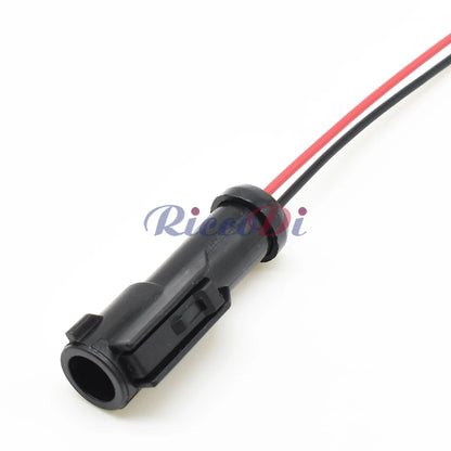 DJ70210-1.5-11/21 2-Pin 1.5mm Waterproof Sealed Automotive Connector with Wire for Car Wiring