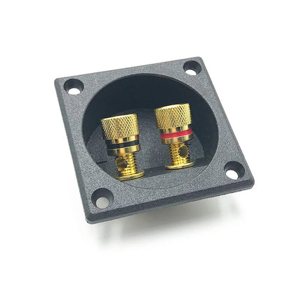 New Car Stereo Ser Box Terminal Round Spring Cup Connector Subwoofer Plug Ser Terminal Cup Round Spring Cup Subwoofer Plug