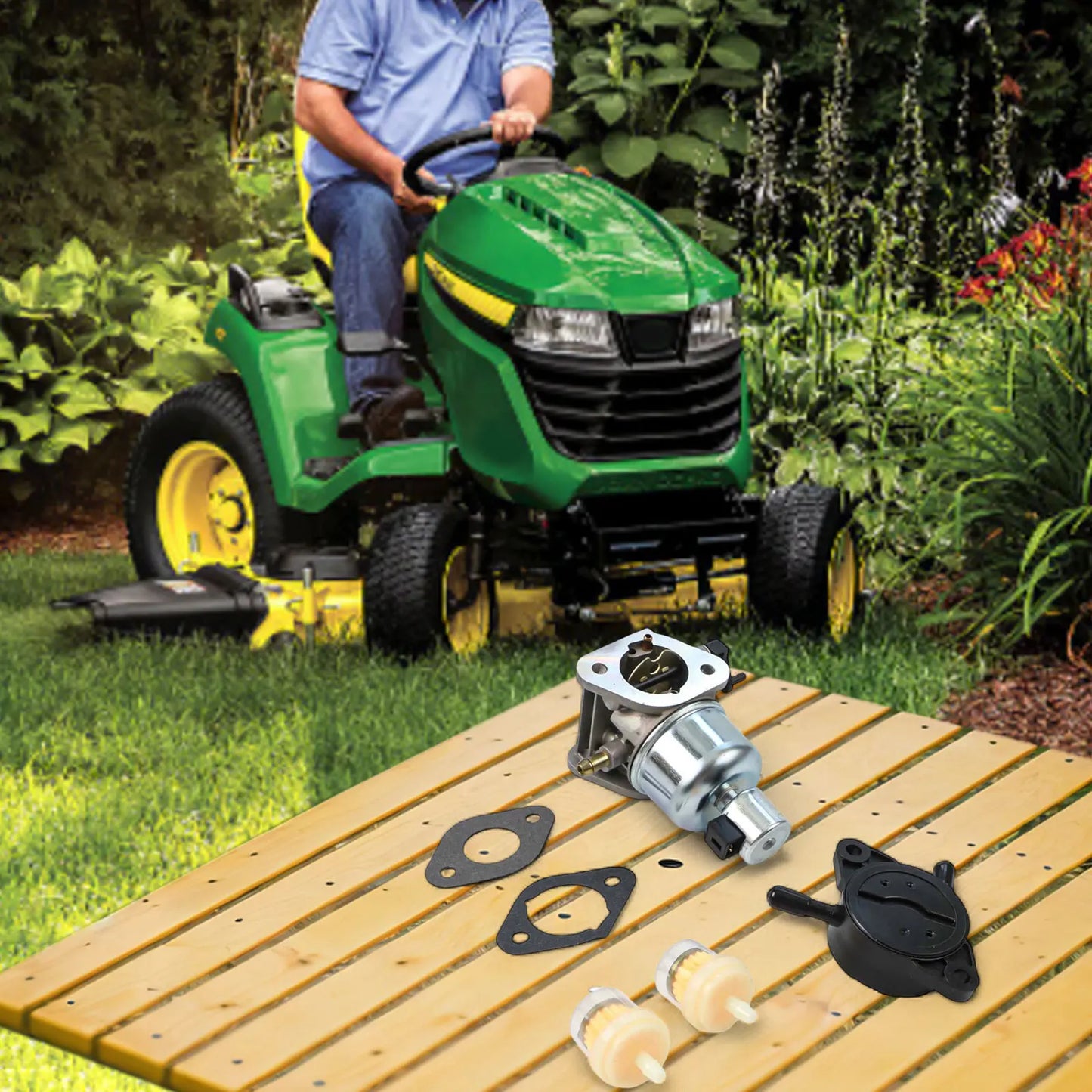 Agricultural Equipment Parts Carburetor Kit Minimized Downtime Features Quick And Easy Installation For X304 Models