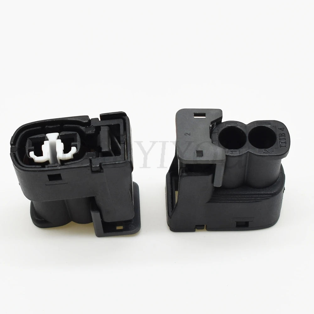 2 Pin 2.2mm Fuel Injector Connector EU260 90980-11246 DJ70280Y-2.2 Toyota 2JZ Lexus Hyundai Mazda