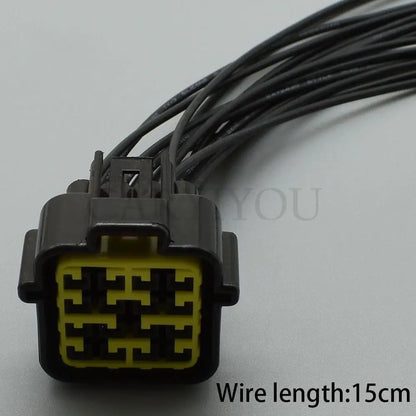FW-C-16M-B / FW-C-16F-B Automotive 16-Pin Waterproof Wire Socket — Furukawa Male & Female Connector with Cables