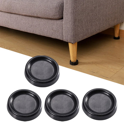 Rubber Non Slip Anti Vibration Feet for Washing Machines and Dryers Set of 4 Pads to Reduce Noise and Avoid Floor Scratches