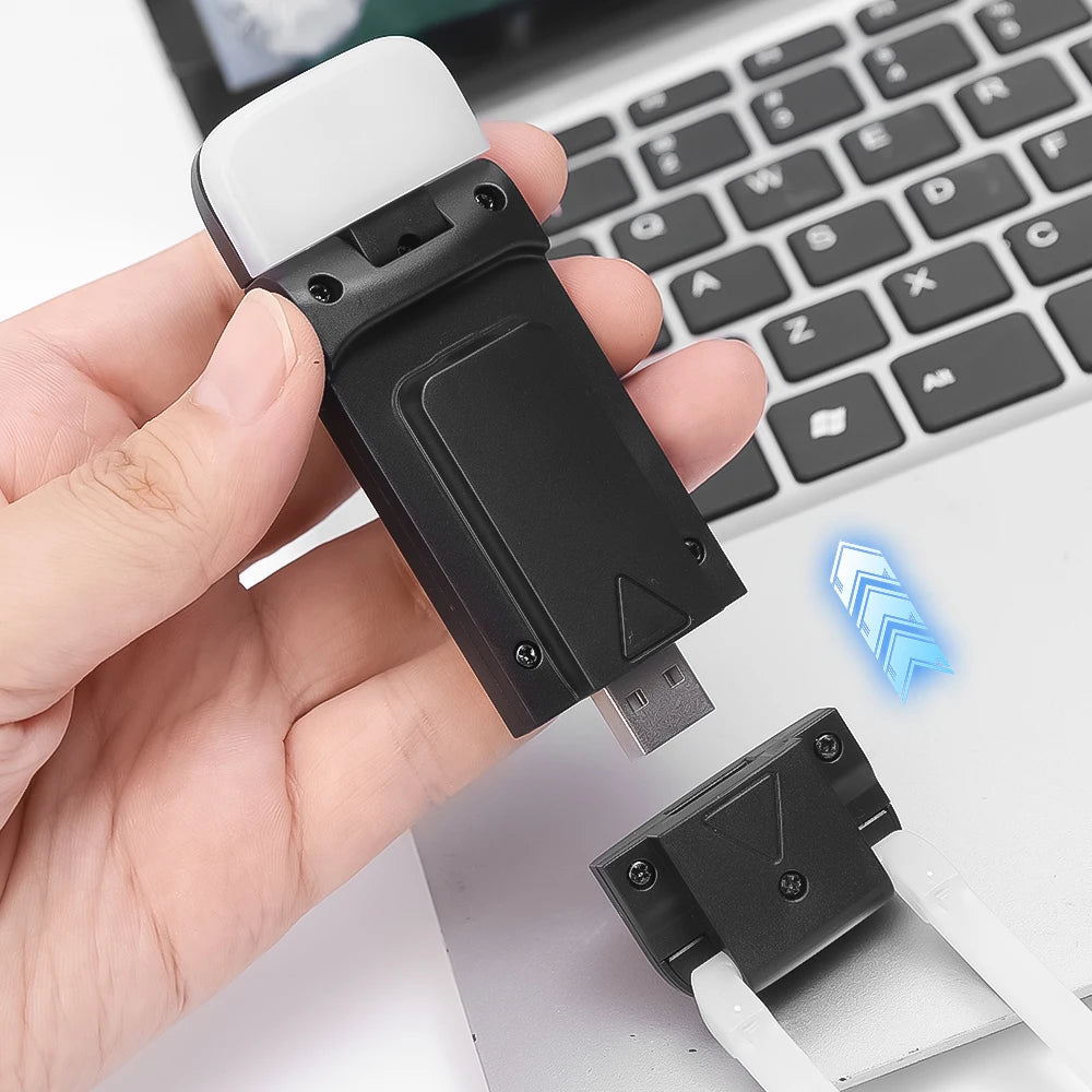 LED USB Rechargeable Book Light Reading Lights Eye Protection Night Light Portable Clip Desk Lights Bookmark Read Night Lamp