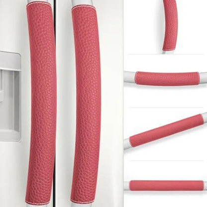 Kitchen Decor Sliding Door Handle Cover Washable Refrigerator Handle Covers Ball Brown Appliance Handle Protection