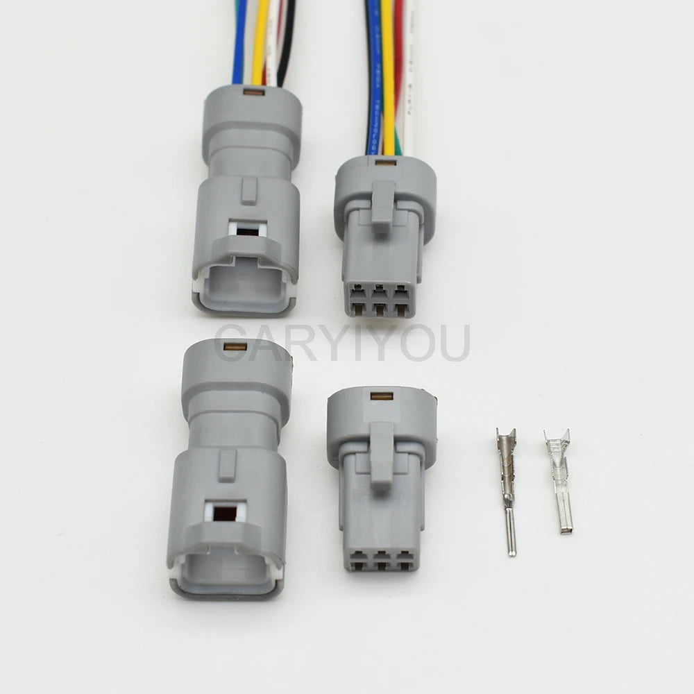 6-Pin Waterproof Connector MG614130-4 / MG644483-4 — Toyota Sealed Wiring Harness Plug