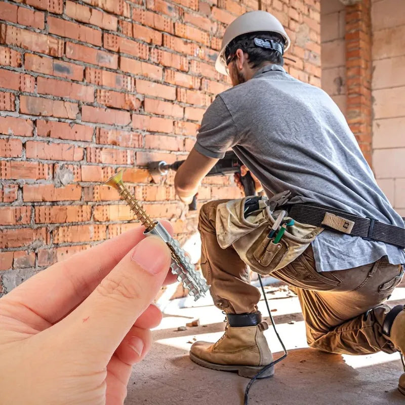 Wholesale Expansion Pipe for Hollow Walls Tile Drywall Anchors with Screw Self Tapping Screw Drilling Plug Expansion Bolt Tools