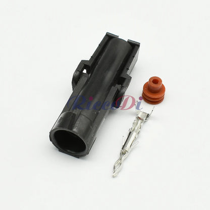 1 Pin 2.5mm Waterproof Connector GF30 12015791 12010996 DJ3011Y-2.5 PA66 Male Female