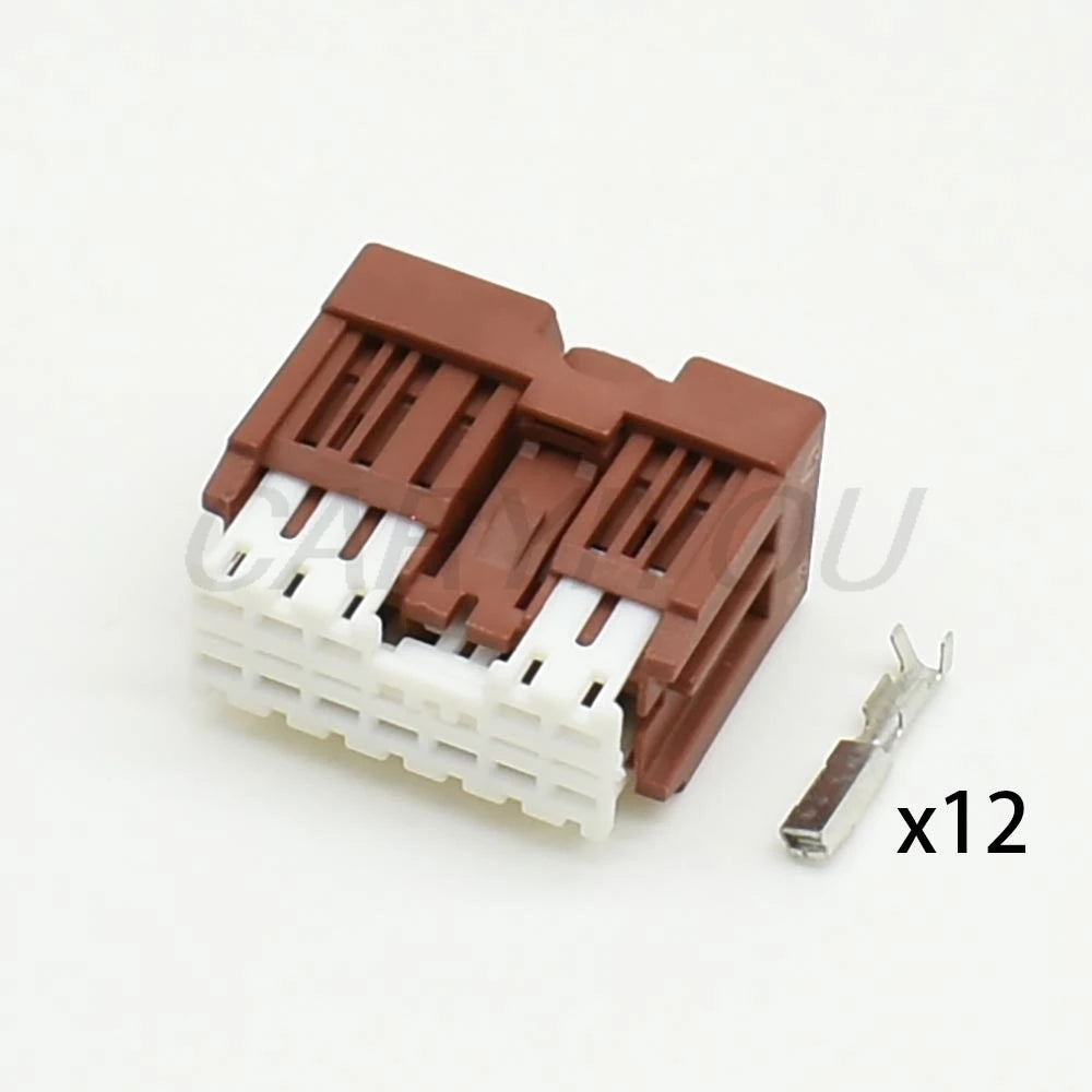 12 Pin Unsealed Connector 6098-6956 6098-6984 DJ7125B-2.2 with 15cm Wire Female Male