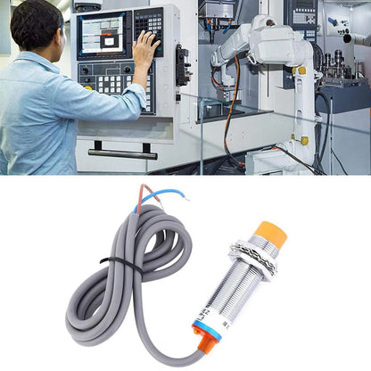 LJ18A3-8-J/EZ AC 90-250V 2-Wire Inductive Proximity Sensor Switch with 8mm Sensing Distance for Metal Object Detection