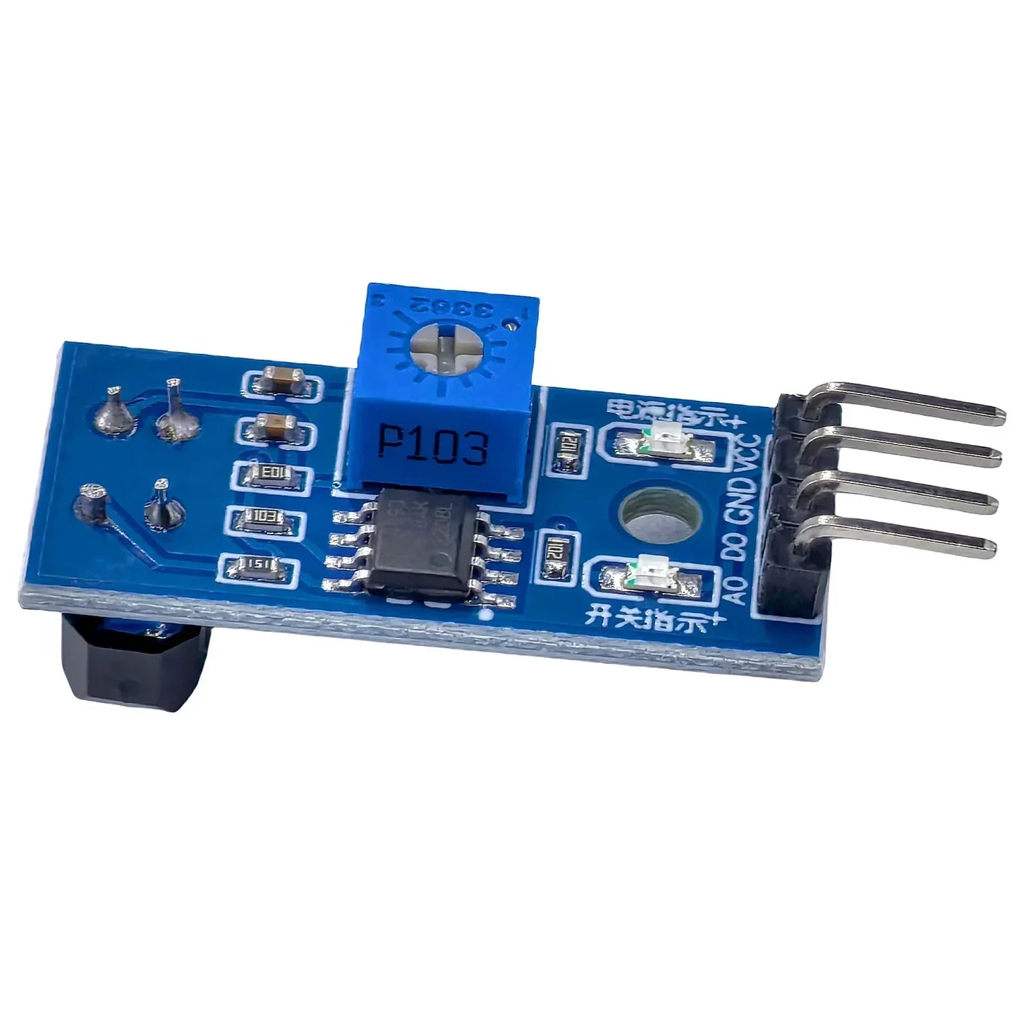 TCRT5000 IR Infrared Reflective Sensor Module Obstacle Avoidance Photoelectric Line Tracking for Arduino