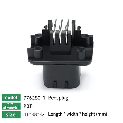 ECU Controller Connector PCB Panel Waterproof Bent Needle Pin Socket Plug Board Terminal 776087 776163 776267 776280