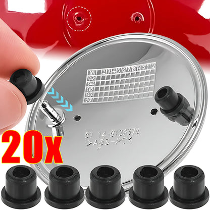 PVC Car Emblem Hole Plug for BMW Logo Seal Cover