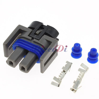2 Pin Automotive Air Conditioner Compressor Wire Harness Connector Socket DJ70217A-1.5-11/21