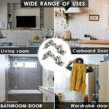 Adjustable Soft Close Cabinet Hinge 130-170° Hydraulic Furniture