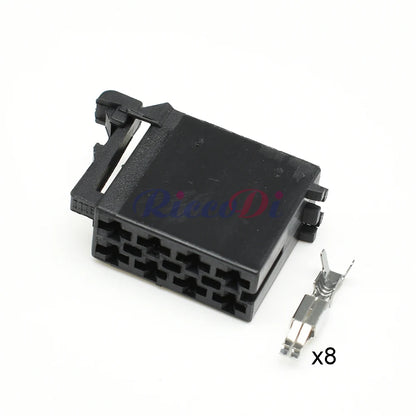 8 Pin 962189-1 962191-1 Automotive CD Wire Plugs Car Radio Speaker Plug Audio ISO Cable Socket for VW