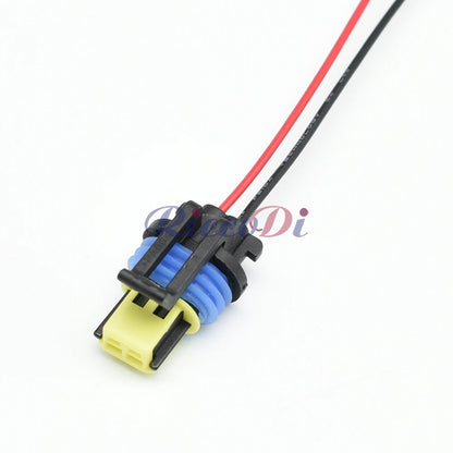 2 Pin Turn Signal Side Lamp Connector 15336024 DJ7022YA-1.5-21 with Terminals Automotive