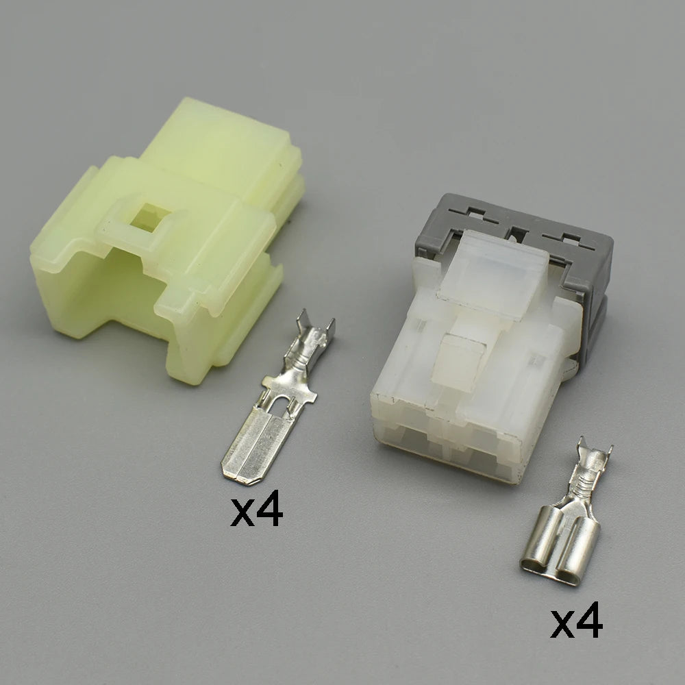 4 Pin Automotive Air Conditioning Heater Blower Resistance Connector Plug DJ7042D-6.3-11/21 for Iveco Baodi Xinyi